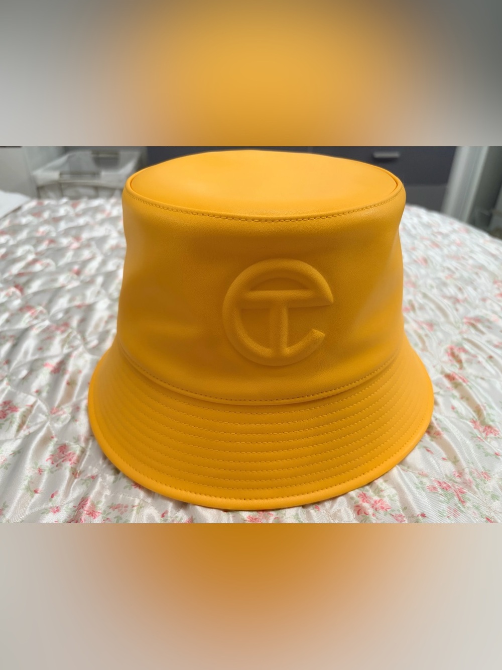 Telfar Yellow Bucket Hat